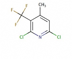2,6-dichloro-4-methyl-3-(trifluoromethyl)pyridine