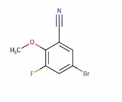 5-bromo-3-fluoro-2-methoxybenzonitrile