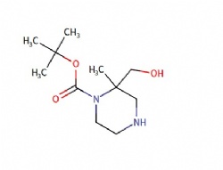tert-butyl 2-(hydroxymethyl)-2-methylpiperazine-1-carboxylate
