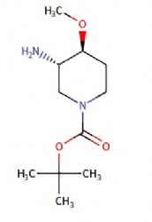 tert-butyl (3S,4S)-3-amino-4-methoxypiperidine-1-carboxylate