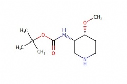 tert-butyl N-[(3S,4R)-4-methoxypiperidin-3-yl]carbamate