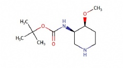 tert-butyl N-[(3R,4S)-4-methoxypiperidin-3-yl]carbamate