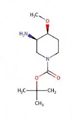 tert-butyl (3R,4S)-3-amino-4-methoxypiperidine-1-carboxylate