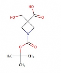 1-(tert-butoxycarbonyl)-3-(hydroxymethyl)azetidine-3-carboxylic acid