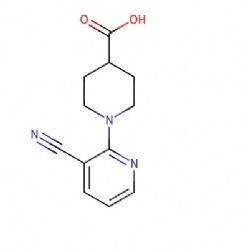 1-(3-cyanopyridin-2-yl)piperidine-4-carboxylic acid