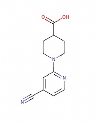 1-(4-cyanopyridin-2-yl)piperidine-4-carboxylic acid
