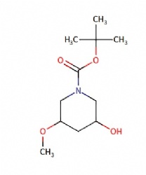 tert-butyl 3-hydroxy-5-methoxypiperidine-1-carboxylate