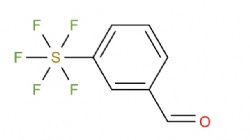 3-(pentafluoro-lambda6-sulfaneyl)benzaldehyde