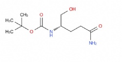 tert-butyl (S)-(5-amino-1-hydroxy-5-oxopentan-2-yl)carbamate