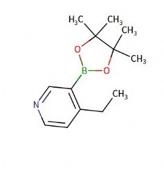 4-ethyl-3-(4,4,5,5-tetramethyl-1,3,2-dioxaborolan-2-yl)pyridine