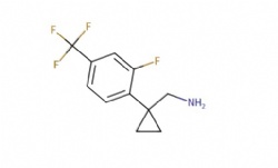 (1-(2-fluoro-4-(trifluoromethyl)phenyl)cyclopropyl)methanamine