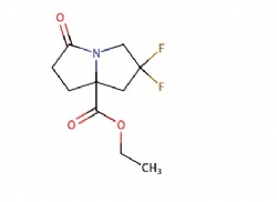 ethyl 6,6-difluoro-3-oxo-1,2,5,7-tetrahydropyrrolizine-8-carboxylate