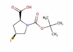 (2S,4S)-1-(tert-butoxycarbonyl)-4-fluoropyrrolidine-2-carboxylic acid