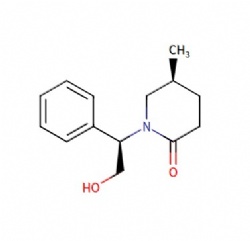 (S)-1-((R)-2-hydroxy-1-phenylethyl)-5-methylpiperidin-2-one