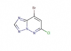 8-bromo-6-chloro-[1,2,4]triazolo[1,5-b]pyridazine