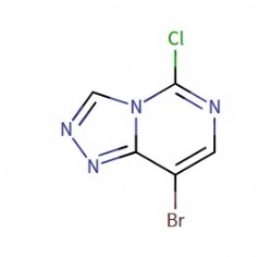 8-bromo-5-chloro-[1,2,4]triazolo[4,3-c]pyrimidine