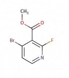 methyl 4-bromo-2-fluoronicotina