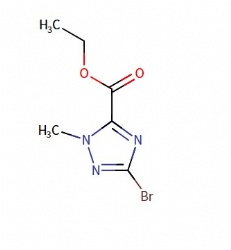 ethyl 3-bromo-1-methyl-1H-1,2,4-triazole-5-carboxylate