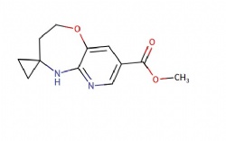 methyl 2',3'-dihydro-5'H-spiro[cyclopropane-1,4'-pyrido[3,2-b][1,4]oxazepine]-8'-carboxylate