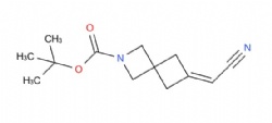 tert-butyl 6-(cyanomethylene)-2-azaspiro[3.3]heptane-2-carboxylate
