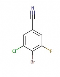 4-bromo-3-chloro-5-fluorobenzonitrile