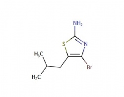 4-bromo-5-isobutylthiazol-2-amine