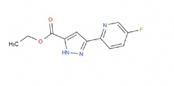 ethyl 3-(5-fluoropyridin-2-yl)-1H-pyrazole-5-carboxylate