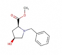 methyl (2S,4S)-1-benzyl-4-hydroxypyrrolidine-2-carboxylate