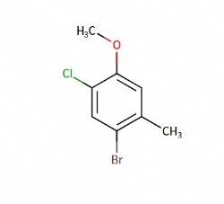 1-bromo-5-chloro-4-methoxy-2-methylbenzene