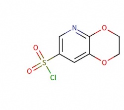 2,3-dihydro-[1,4]dioxino[2,3-b]pyridine-7-sulfonyl chloride