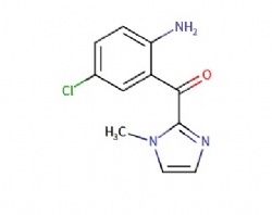 (2-amino-5-chlorophenyl)(1-methyl-1H-imidazol-2-yl)methanone