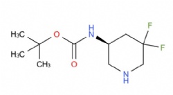tert-butyl (S)-(5,5-difluoropiperidin-3-yl)carbamate
