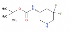 tert-butyl (R)-(5,5-difluoropiperidin-3-yl)carbamate