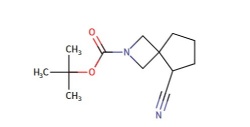 tert-butyl 5-cyano-2-azaspiro[3.4]octane-2-carboxylate