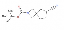 tert-butyl 6-cyano-2-azaspiro[3.4]octane-2-carboxylate