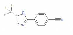 4-(5-(trifluoromethyl)-1H-imidazol-2-yl)benzonitrile