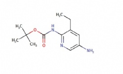 tert-butyl (5-amino-3-ethylpyridin-2-yl)carbamate