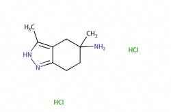 3,5-dimethyl-4,5,6,7-tetrahydro-2H-indazol-5-amine dihydrochloride
