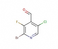 2-bromo-5-chloro-3-fluoroisonicotinaldehyde