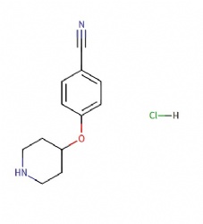4-(piperidin-4-yloxy)benzonitrile hydrochloride
