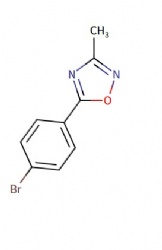 5-(4-bromophenyl)-3-methyl-1,2,4-oxadiazole