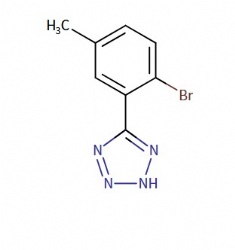 5-(2-bromo-5-methylphenyl)-2H-tetrazole