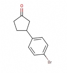 3-(4-bromophenyl)cyclopentanone