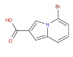 5-Bromoindolizine-2-carboxylic acid