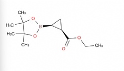 rel-Ethyl (1R,2S)-2-(4,4,5,5-tetramethyl-1,3,2-dioxaborolan-2-yl)cyclopropane-1-carboxylate