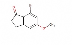 7-bromo-5-methoxy-2,3-dihydro-1H-inden-1-one
