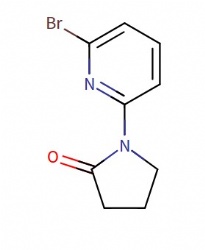1-(6-bromopyridin-2-yl)pyrrolidin-2-one