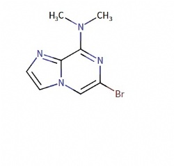 6-bromo-N,N-dimethylimidazo[1,2-a]pyrazin-8-amine