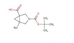 3-(tert-butoxycarbonyl)-5-methyl-3-azabicyclo[3.1.0]hexane-1-carboxylic acid