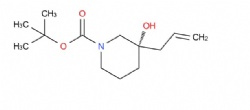 tert-butyl (S)-3-allyl-3-hydroxypiperidine-1-carboxylate